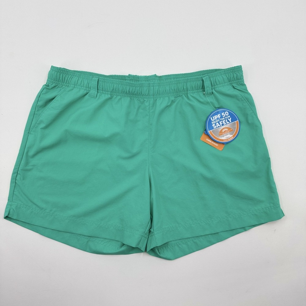 Columbia Women's Athletic Shorts Teal Green